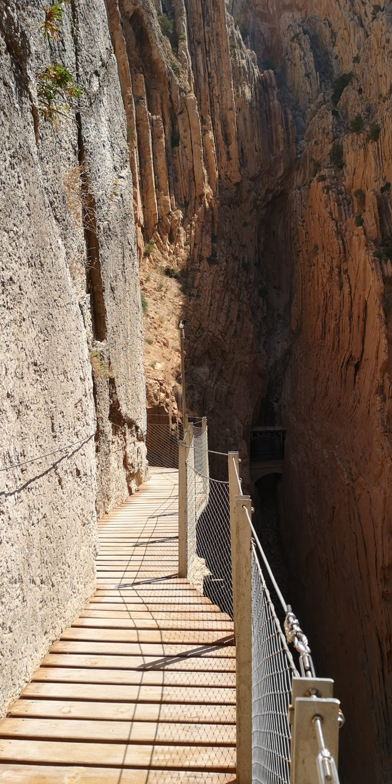 Hängande gångbroar på Caminito del rey